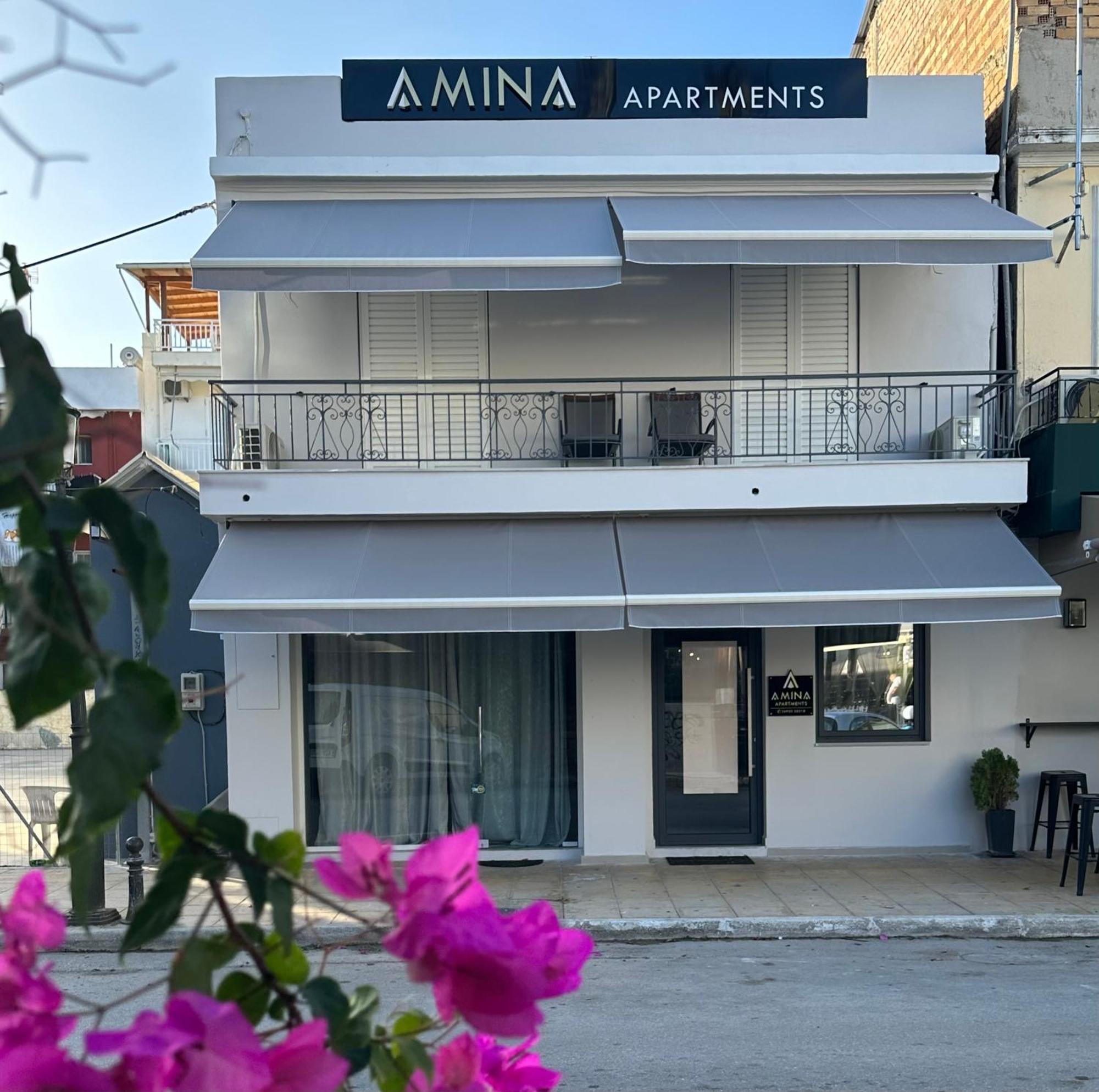 Amina Apartments ザキントス エクステリア 写真